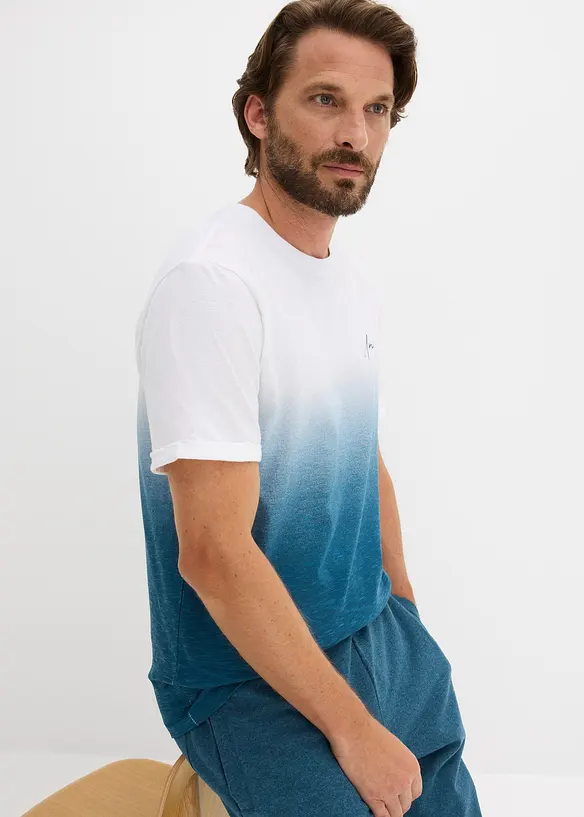 T-shirt i bomull, smal passform, bonprix