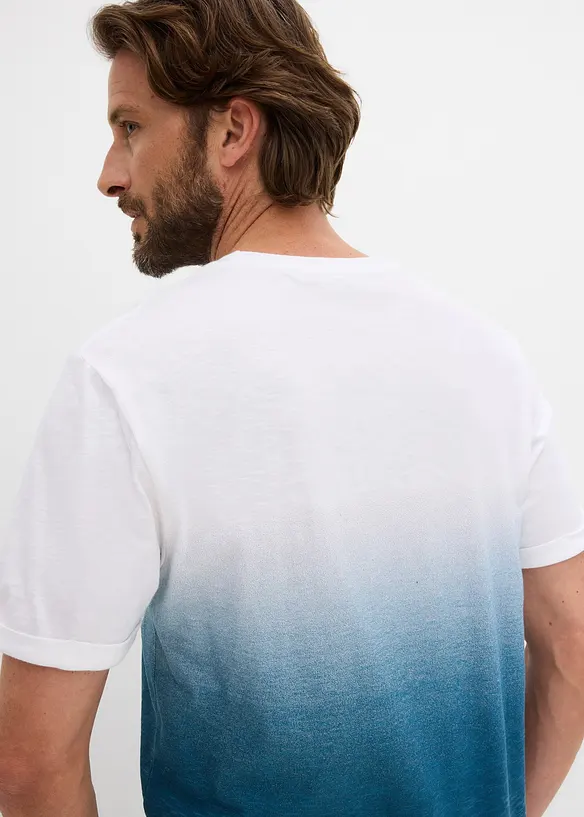 T-shirt i bomull, smal passform, bonprix