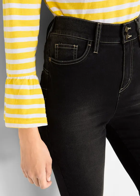 Highwaist-jeans i Slim Fit med Super Stretch, bonprix