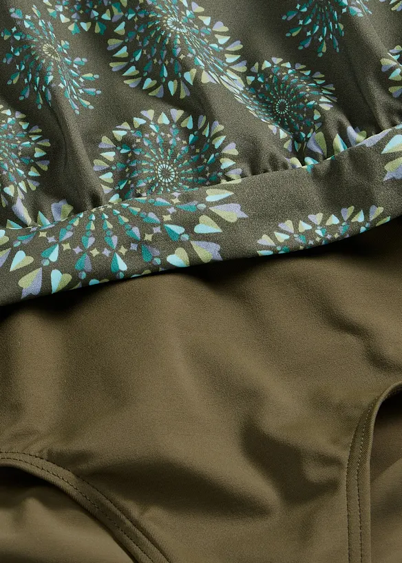 Oversizetankini med breda axelband (2 delar), bonprix