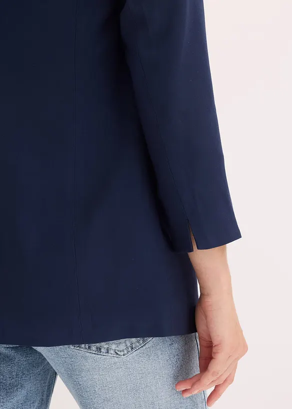 L&aring;ng kavaj av viskosmix, bonprix