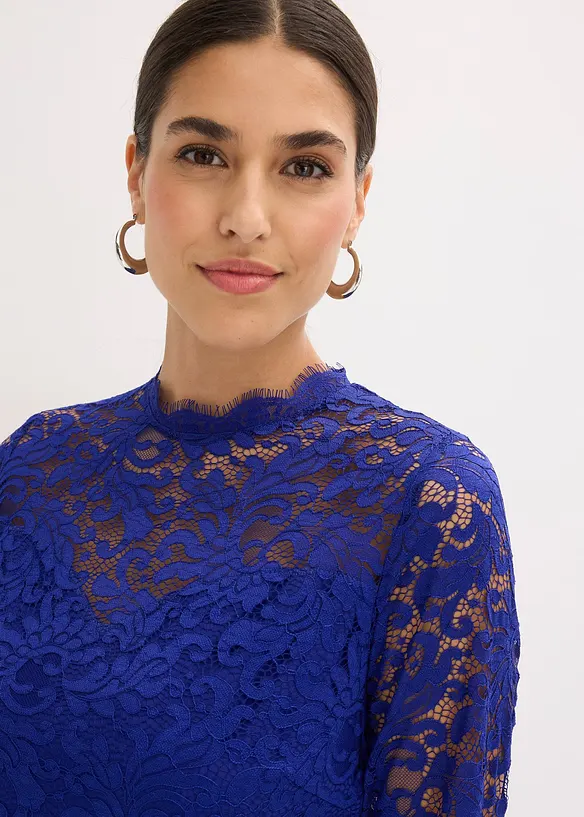 Maxikl&auml;nning med spets, bonprix