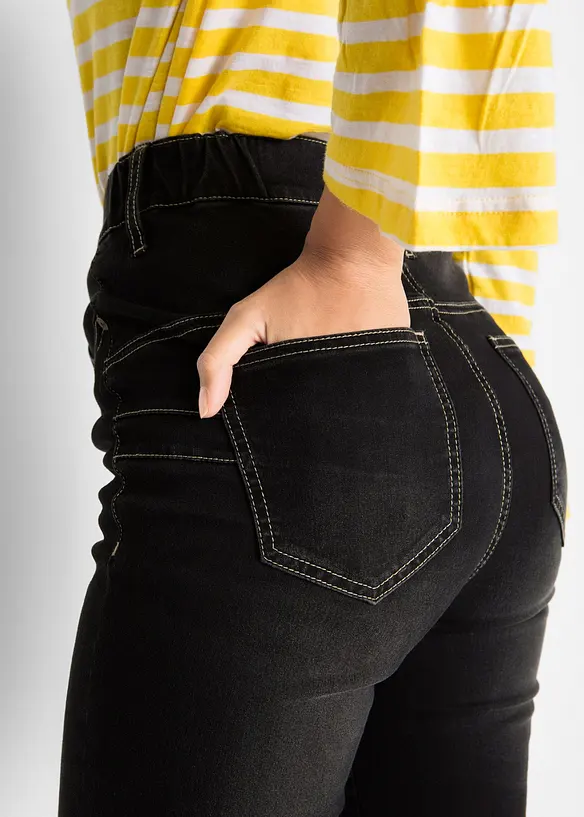 Highwaist-jeans i Slim Fit med Super Stretch, bonprix