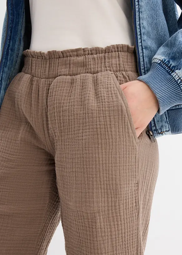 Muslinculotter av bomull, bonprix