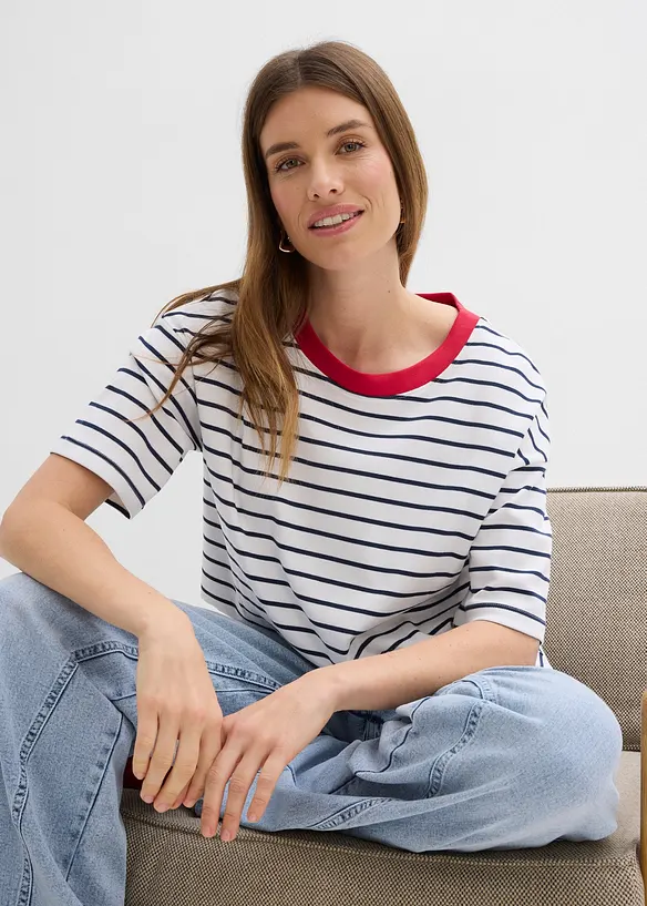 T-shirt av ekologisk bomull, bonprix