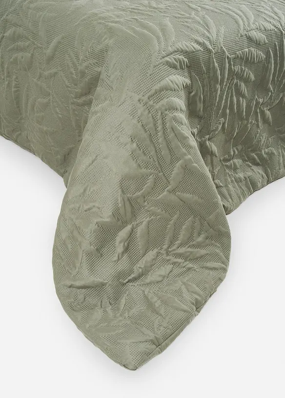 S&auml;ng&ouml;verkast med bladm&ouml;nster, bonprix