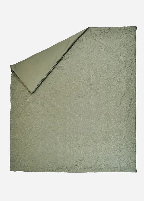 S&auml;ng&ouml;verkast med bladm&ouml;nster, bonprix