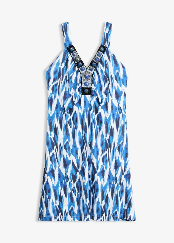 A-linjeformad jerseykl&auml;nning, bonprix