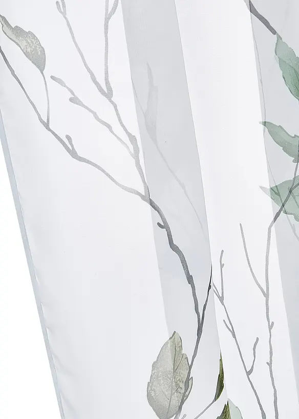 Gardin av l&auml;tt voile (1-pack), bonprix
