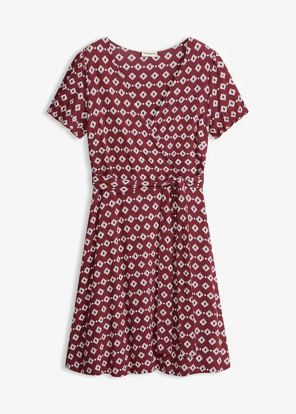 Jerseykl&auml;nning i viskosmix, bonprix