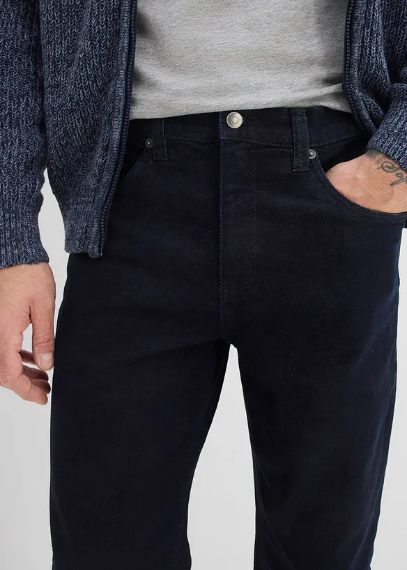 Classic Fit Stretch Jeans, Tapered, bonprix