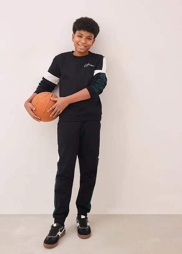 Tr&auml;ningsoverall av ekologisk bomull, bonprix