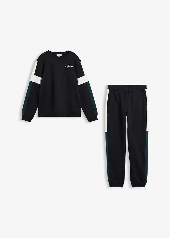 Tr&auml;ningsoverall av ekologisk bomull, bonprix