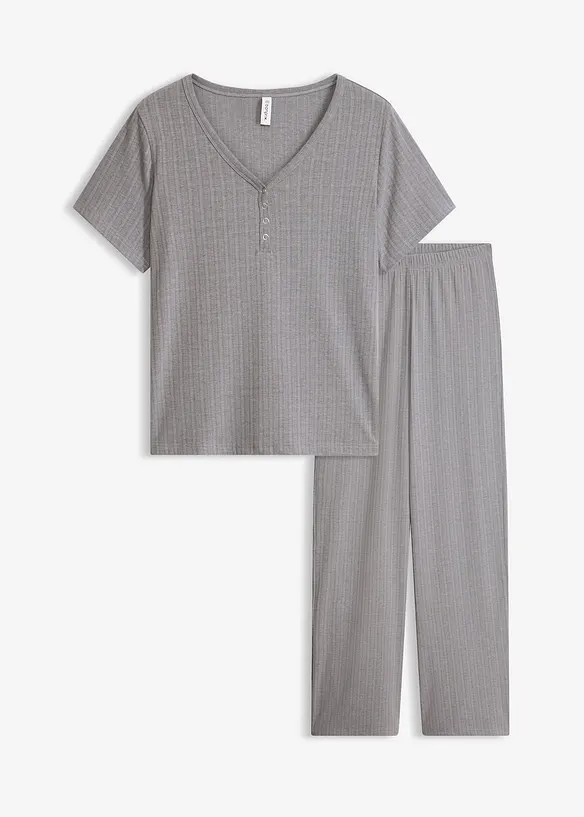 Myskl&auml;der av ribbad viskos, bonprix