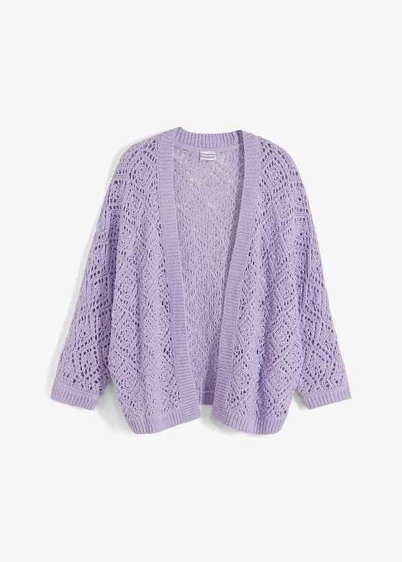 H&aring;lm&ouml;nstrad cardigan, bonprix