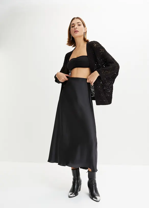 H&aring;lm&ouml;nstrad cardigan, bonprix