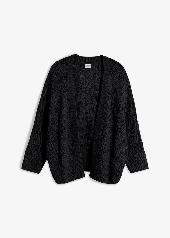 H&aring;lm&ouml;nstrad cardigan, bonprix