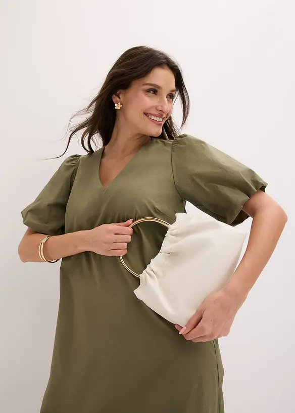 Mellanl&aring;ng v&auml;vd kl&auml;nning av ekologisk bomull, bonprix