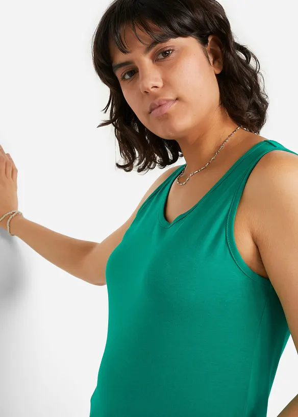 L&aring;ngt linne av bomull (5-pack), bonprix