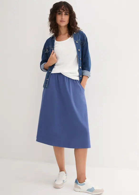 L&aring;ngt linne av bomull (5-pack), bonprix