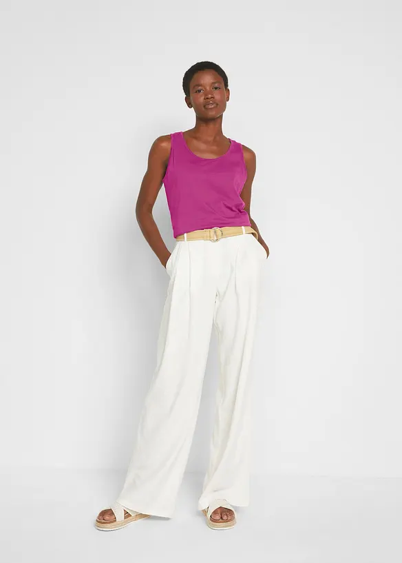 L&aring;ngt linne av bomull (5-pack), bonprix