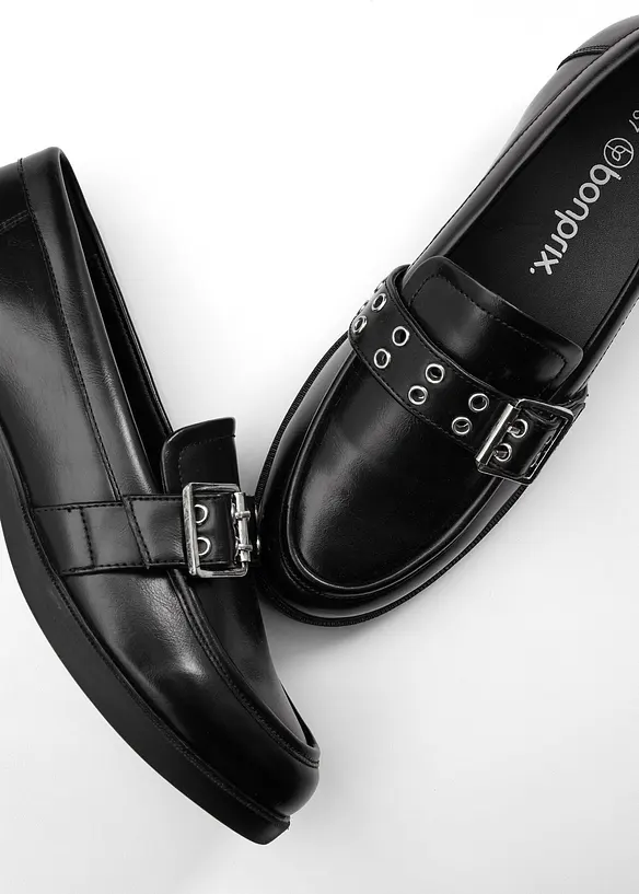 Loafers med MC-look, bonprix