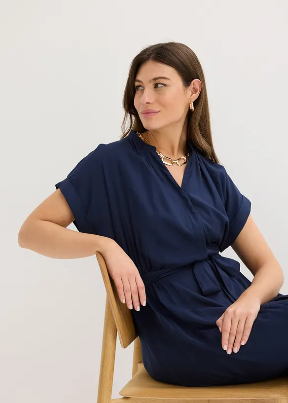 Skjortkl&auml;nning, bonprix