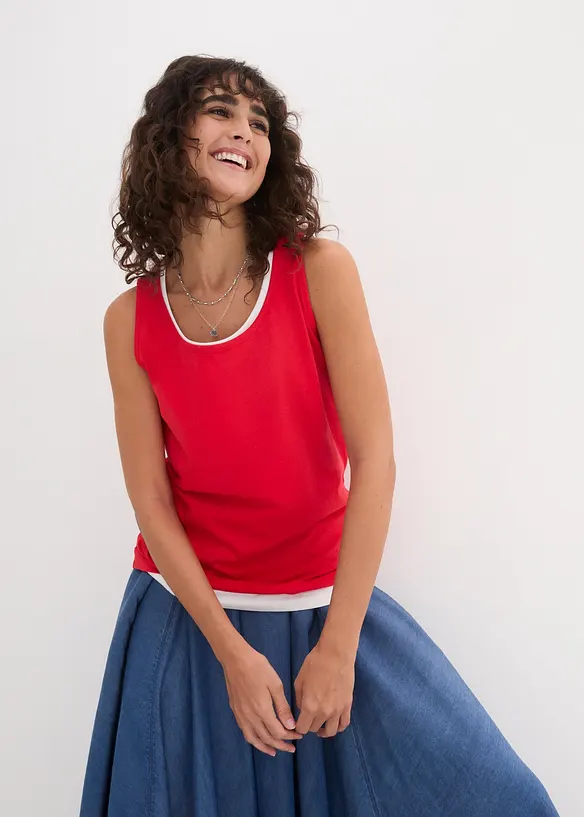 L&aring;ngt linne av bomull (5-pack), bonprix