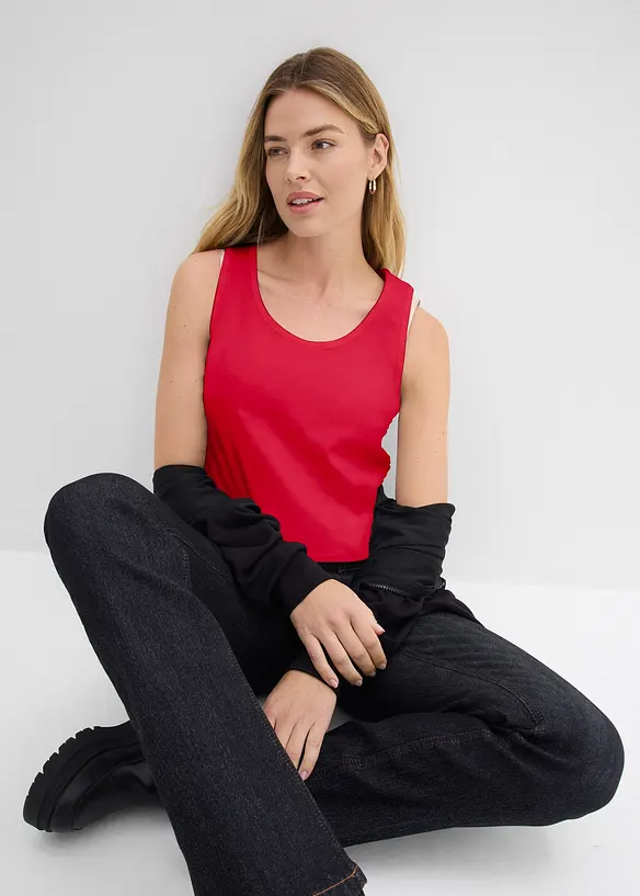 L&aring;ngt linne av bomull (5-pack), bonprix