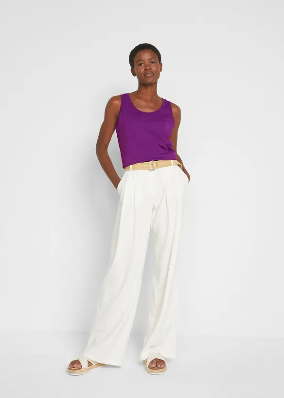 L&aring;ngt linne av bomull (5-pack), bonprix