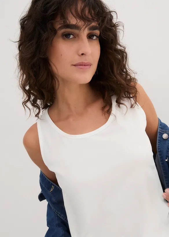 L&aring;ngt linne av bomull (5-pack), bonprix