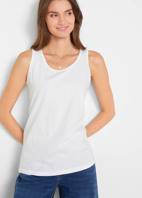 L&aring;ngt linne av bomull (5-pack), bonprix