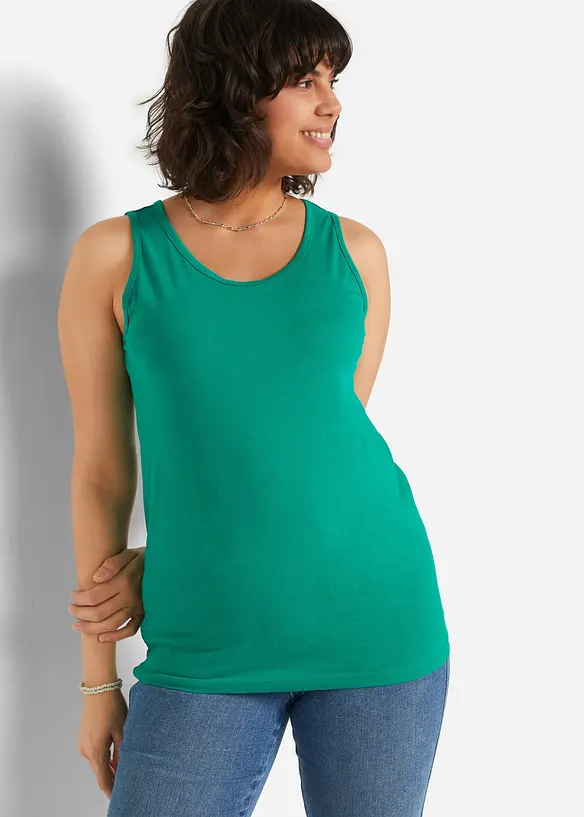 L&aring;ngt linne av bomull (5-pack), bonprix