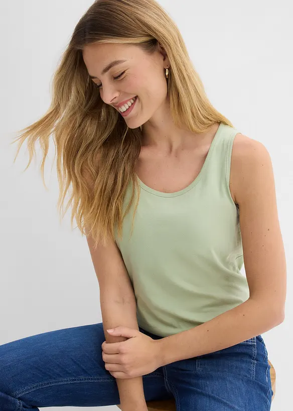 L&aring;ngt linne av bomull (5-pack), bonprix