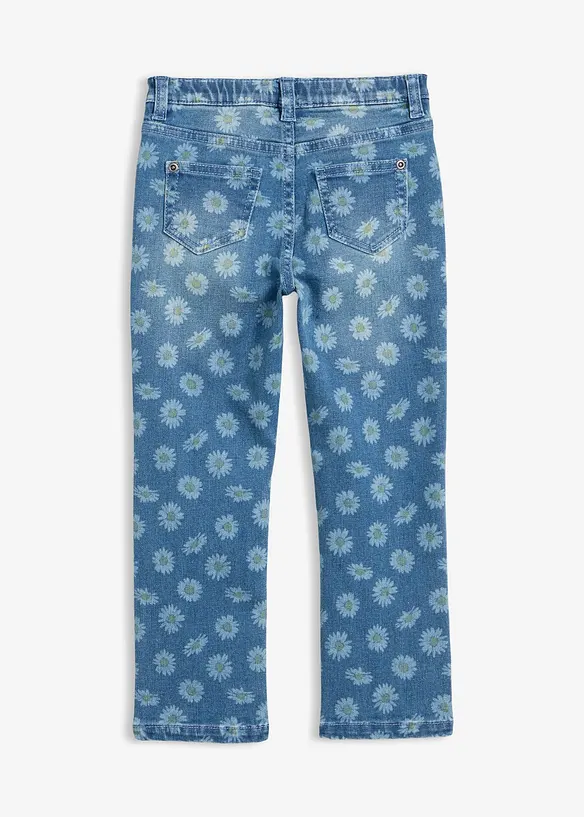 Supermjuka Slim Fit-jeans Mid Waist, bonprix