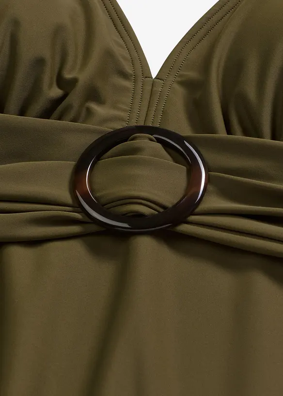 Baddr&auml;kt med V-ringning och l&auml;tt formande effekt, bonprix