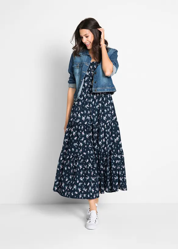 Kort&auml;rmad kl&auml;nning, bonprix