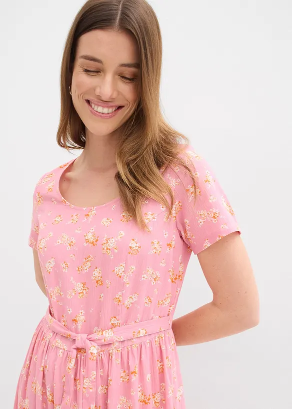 Kort&auml;rmad kl&auml;nning, bonprix