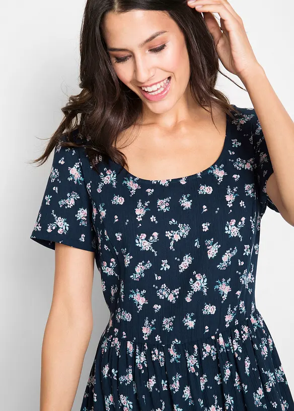 Kort&auml;rmad kl&auml;nning, bonprix