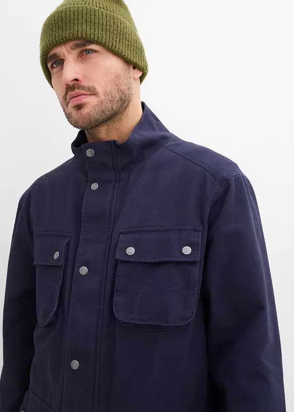 Jacka med p&aring;sydda fickor, bonprix