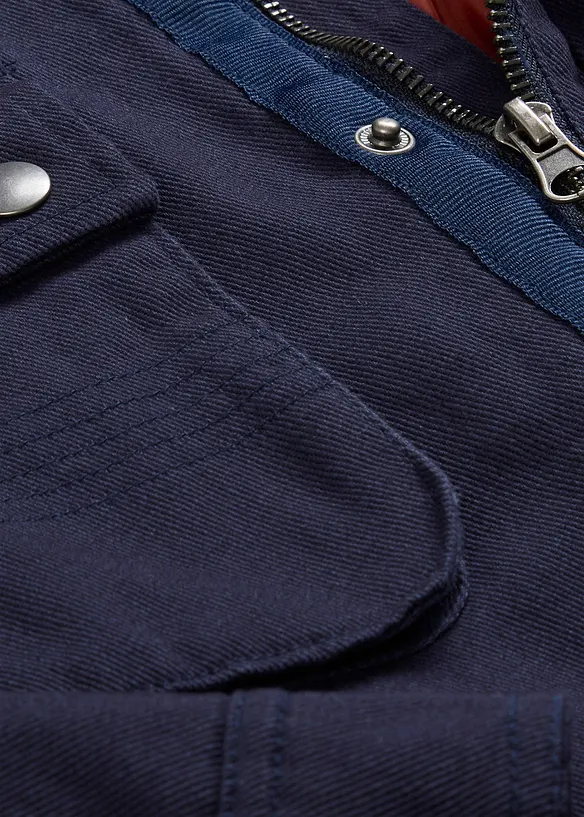 Jacka med p&aring;sydda fickor, bonprix