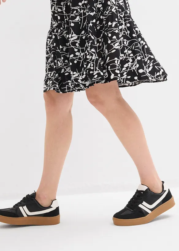 Minikl&auml;nning i f&ouml;ljsam viskos, bonprix