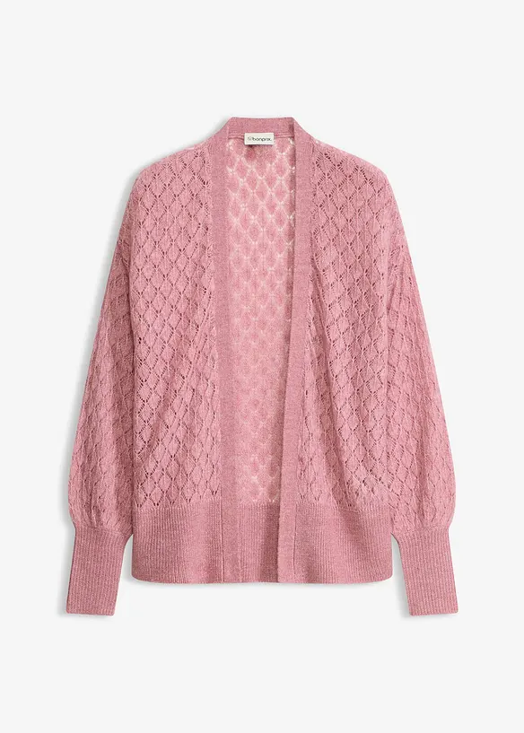 H&aring;lm&ouml;nstrad cardigan, bonprix