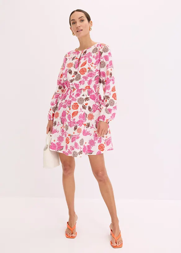 Minikl&auml;nning i muslin, bonprix