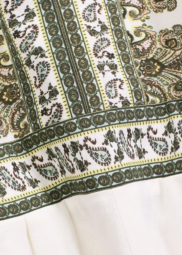 Jumpsuit med lin, bonprix