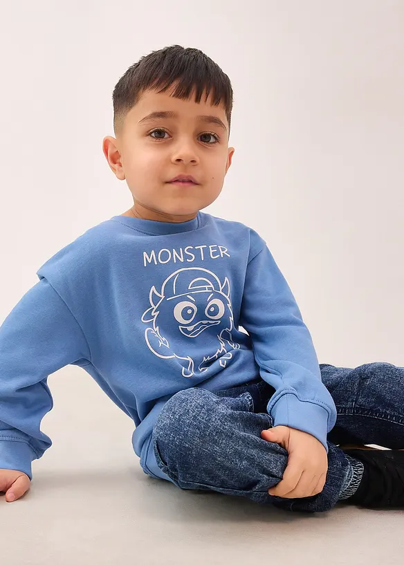 Sweatshirt av ekologisk bomull, bonprix
