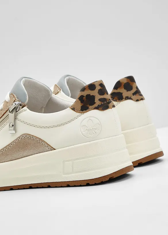 Sk&ouml;na plat&aring;sneakers fr&aring;n Rieker, med bekv&auml;m vidd, Rieker