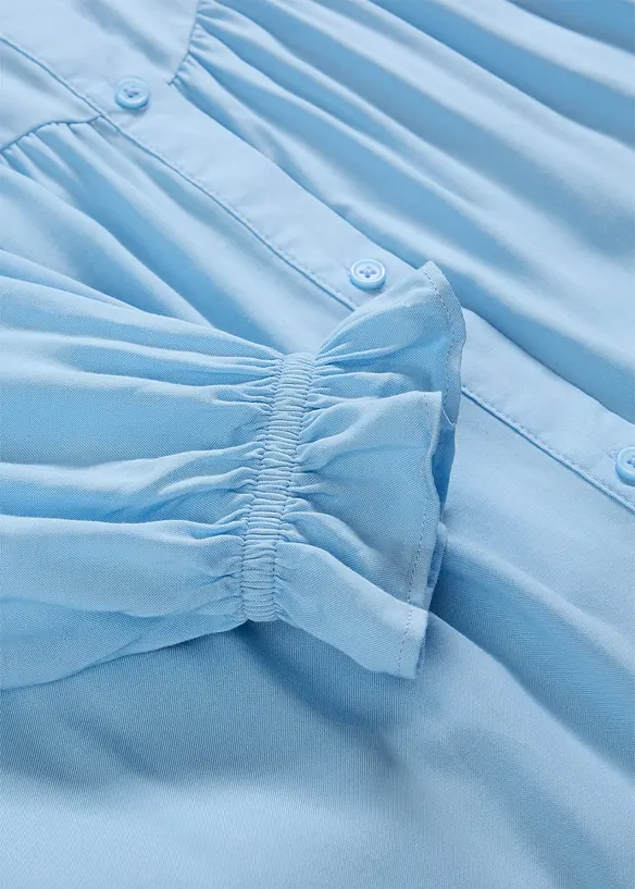 Blus i f&ouml;ljsam viskos, bonprix