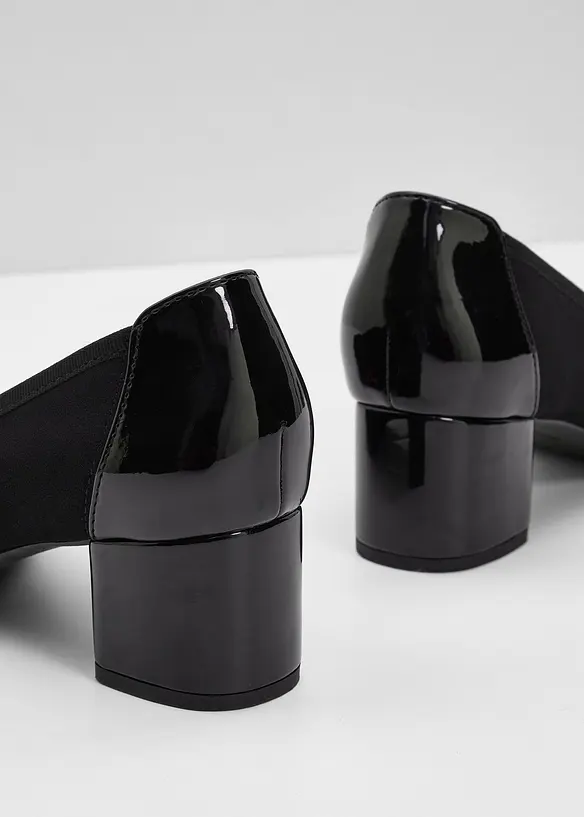 Pumps med blockklack, bonprix