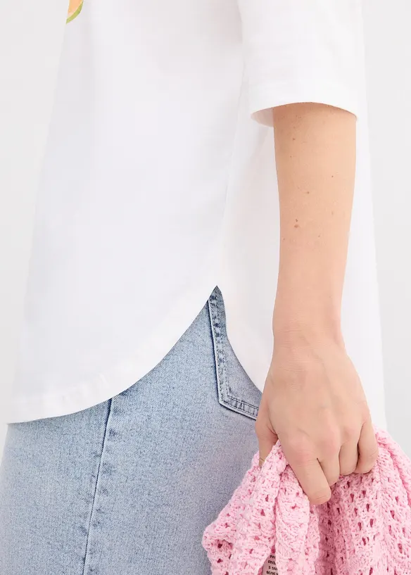 T-shirt i ekologisk bomull, bonprix